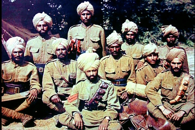 Colour-Indian-troops